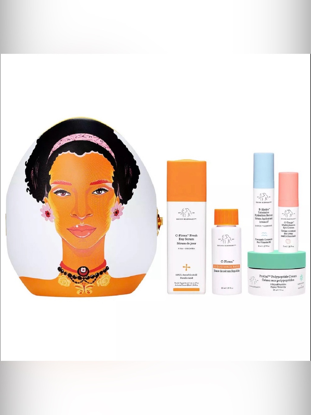 Drunk Elephant Face Value Brightening Skincare Kit- The A.M. Routine BNWT